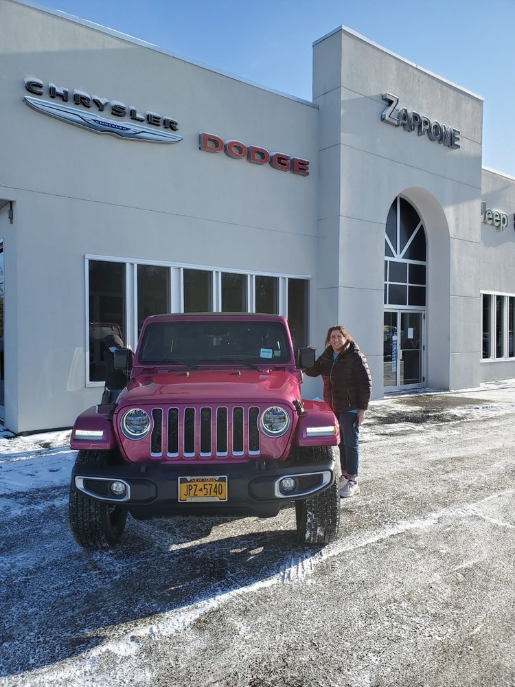 Zappone Chrysler Jeep Dodge storefront in Granville, New York